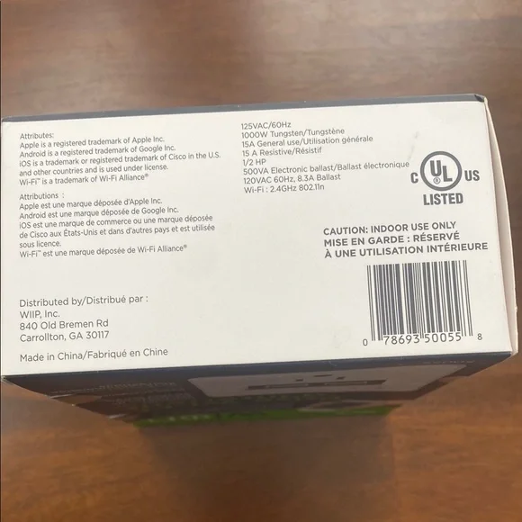 Woods WiOn indoor wifi outlet NIB - Picture 5 of 6